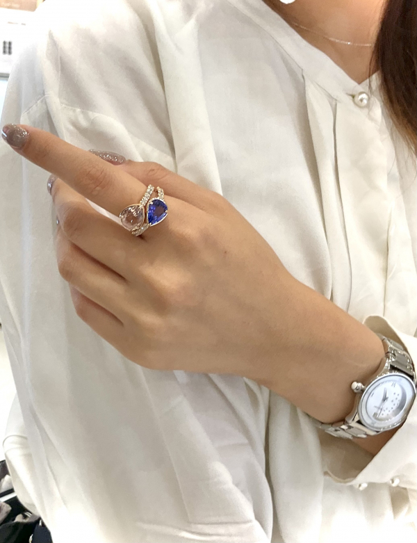 人気上昇中！タンザナイト》限定リング、入荷しました